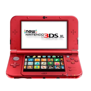 Nintendo New 3DS XL. Reac. rojo metalico.