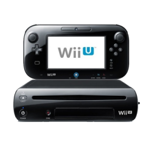 Nintendo Wii U Negra  5 Juegos Original con gamepad y cables reacondicionada garantia 12 meses