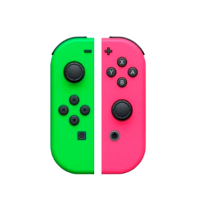 Joycon Switch: Rosado/Verde. OUTLET